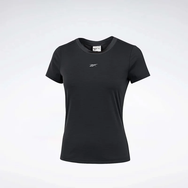 Reebok Short Sleeve Running Women's T-Shirt - Black