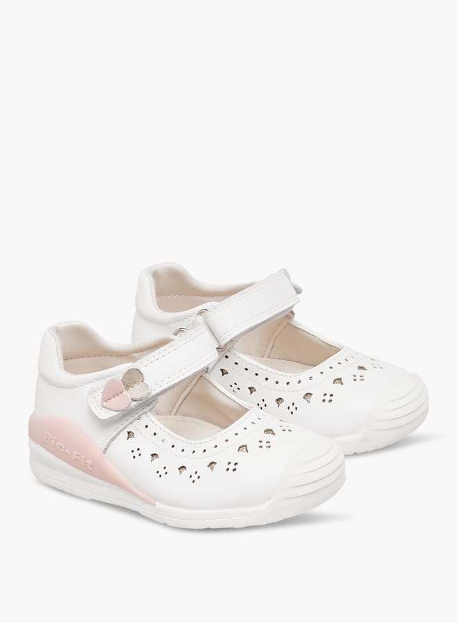 Barefeet Girls Cut-Out Detail Mary Jane Shoes  - Image 2