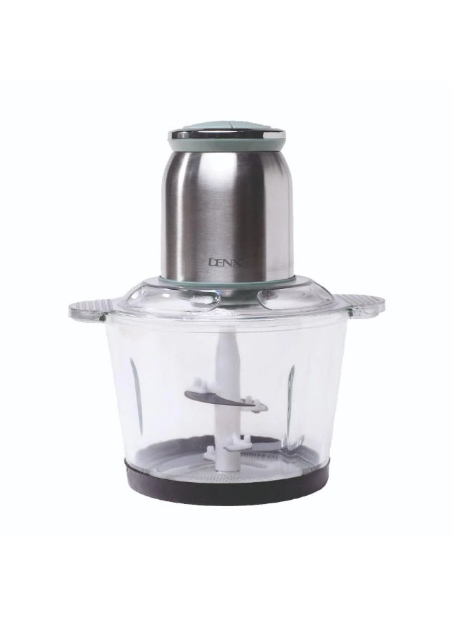 DENX DX3204 (Transparent) Multifunctional 2L Meat Grinder - Image 1