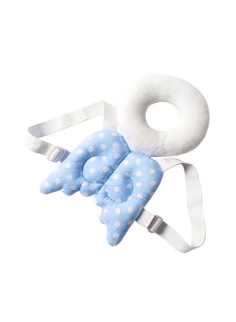 ORiTi وسادة حماية رأس الأطفال بشكل فراشة فريدة مع أحزمة أمان - Image 3