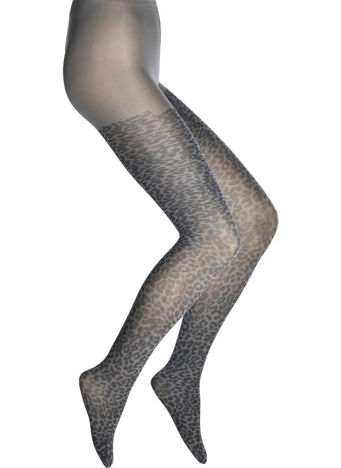 Dore Leopard Print Patterned Tights for Women