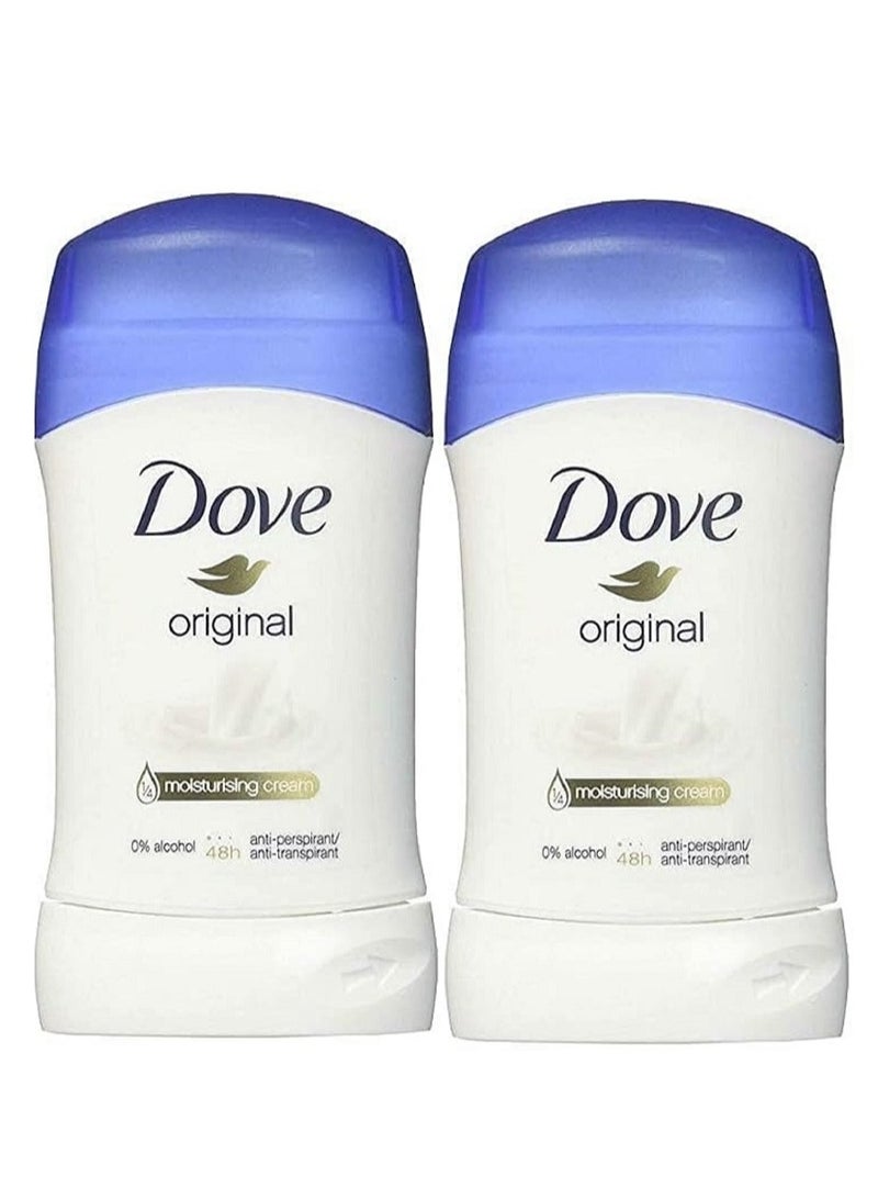 دوف عبوة من 2 مزيل عرق دوف الأصلي، 40 مل/1.4 أونصة - Image 1
