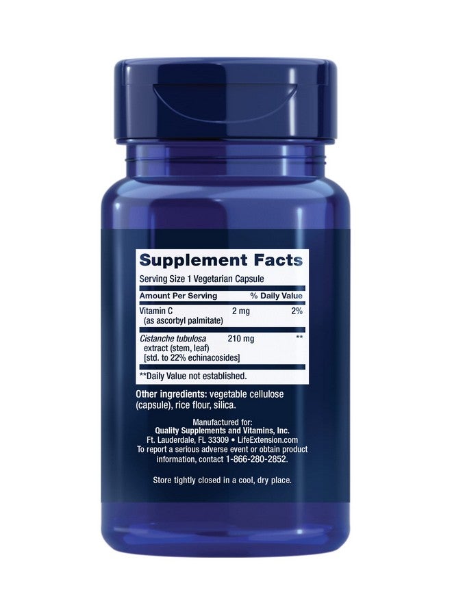 Life Extension سيستانش موحد يدعم صحة المناعة والقلب والأوعية الدموية خالي من الغلوتين غير معدل وراثيًا نباتي 30 كبسولة نباتية - Image 3