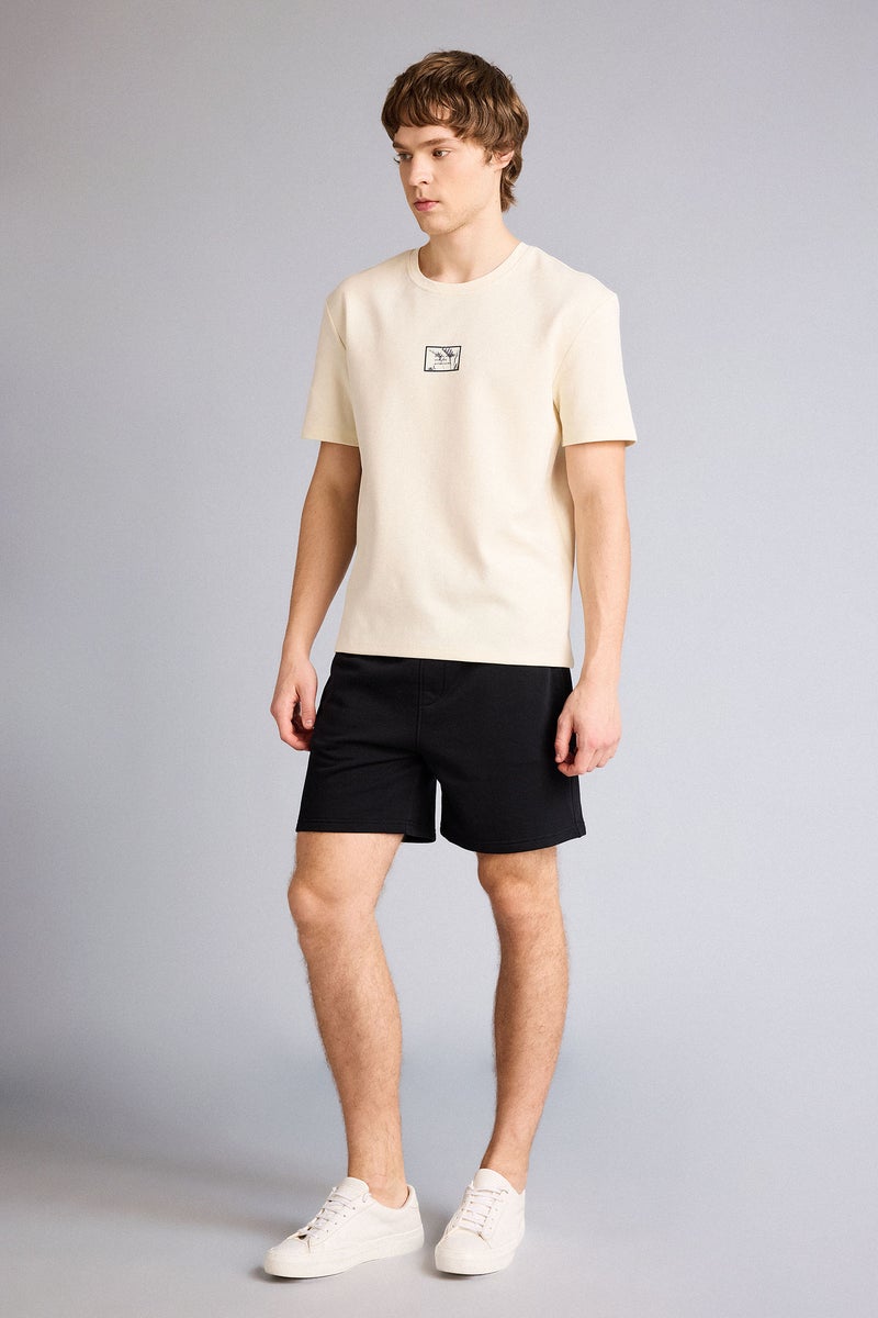 DeFacto Black Man Regular Fit Straight Leg Shorts Casual - Image 2