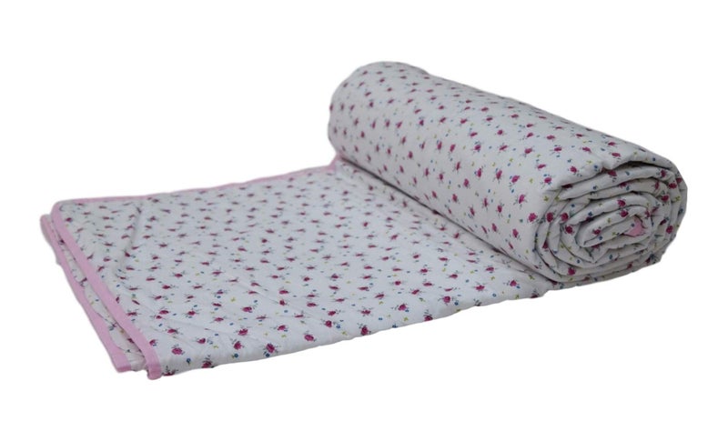 Vissage Pleasant Floral Print Styled Double Dohar Cotton: 220CM * 240CM - Image 1