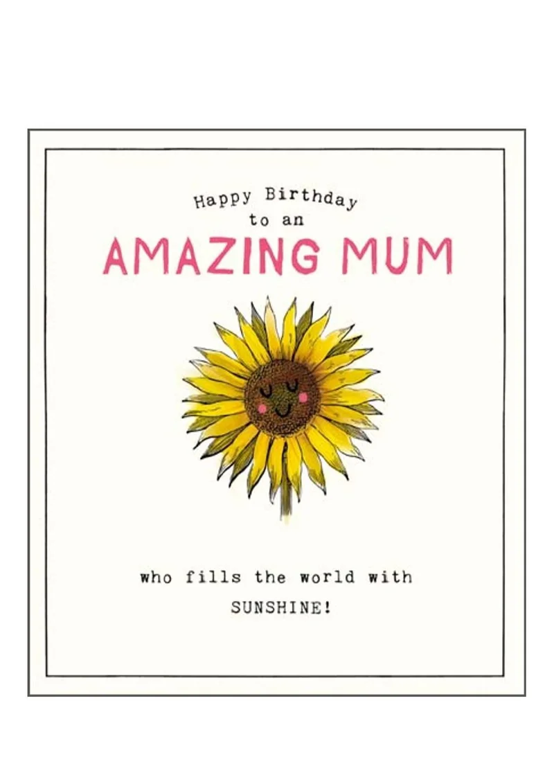 بيجمينت Amazing Mum Birthday Card