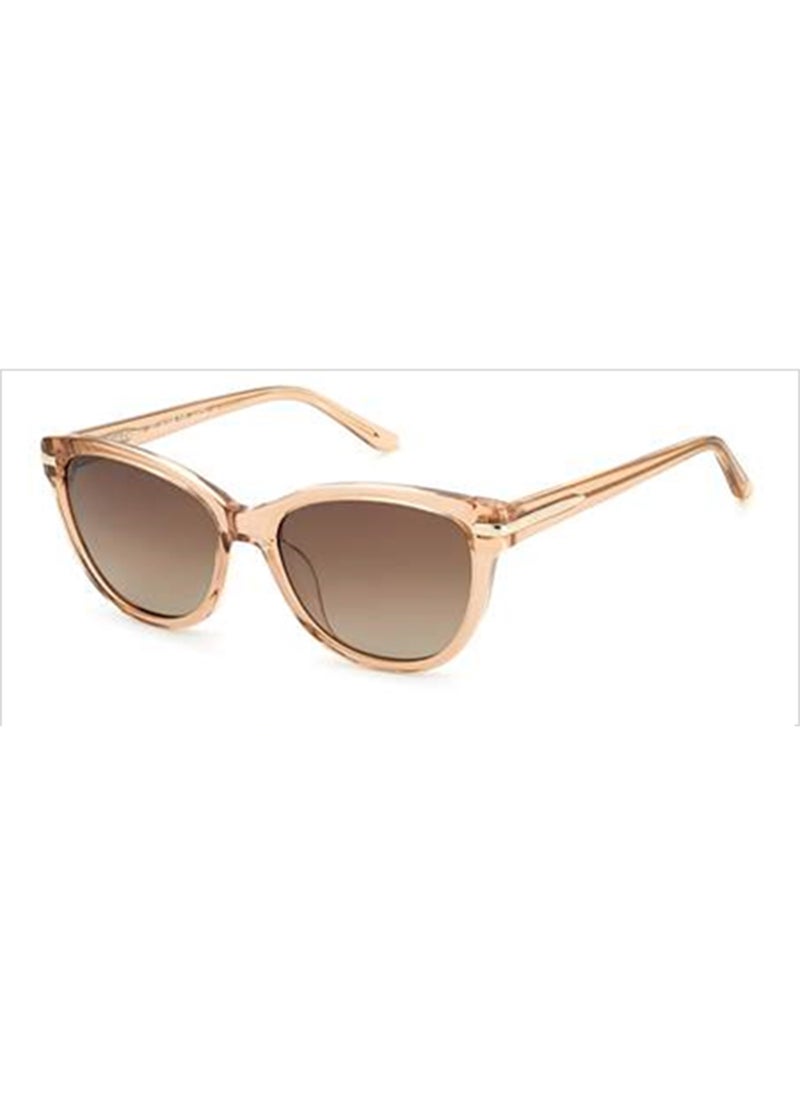 Juicy Couture - نظارة شمسية نسائية بتصميم عين القطة مع حماية من الأشعة فوق البنفسجية - Ju 625/S Crystal 17 - مقاس العدسة: 44 مم - Image 1