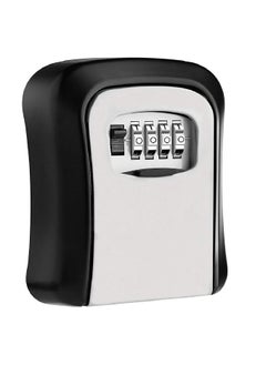 EVIE HOUSE EVIE HOUSE Metal Combination Key Safe Box Key Safe Lock Box Outdoor Storage Box with Code Combination Password Security Lock 