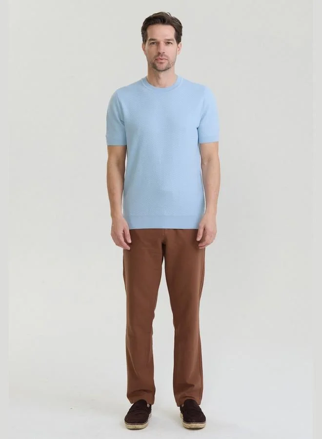 فيليكس هاردي Men's 100% Cotton Crew Neck Jersey T Shirt