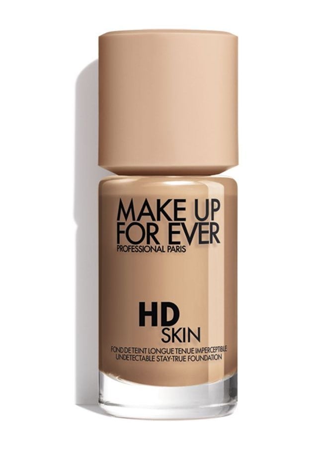 MAKE UP FOR EVER HD Skin Foundation - 2N34 - Neutral Beige - 30 ml  - Image 1