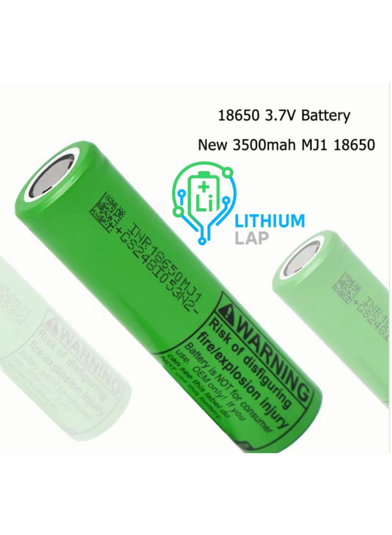 LG 3500 mAh LG 18650 Lithium-Ion Battery | 2 Piece – Original & High Performance - Image 2