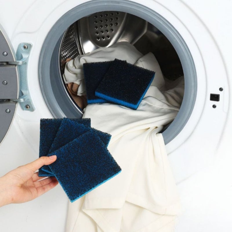 6pcs Washing Machine Hair Remover Reusable Pet Hair And Lint Filter For Clothes And Fabrics Cleaning Tools - Image 3