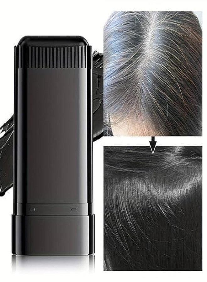 KHAMKARI 2 in 1 Hair Color Stick Hair Dye Stick Comb, Waterproof and Sweat-Proof Hairs Dyes Comb, Touch-Up Hair Dye Applicator, Best Hair Care, Black Hairs Women & Men (Black, 20 gm) - Image 5