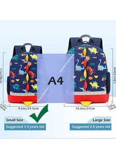 SANMUGEED Dinosaur Kids Backpack Rucksack Bag Boys for Toddler Kindergarten Nursery Backpack  - Image 2