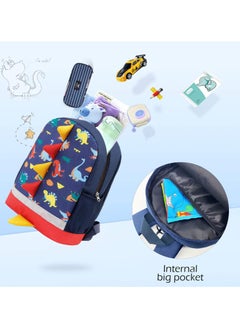 SANMUGEED Dinosaur Kids Backpack Rucksack Bag Boys for Toddler Kindergarten Nursery Backpack  - Image 3