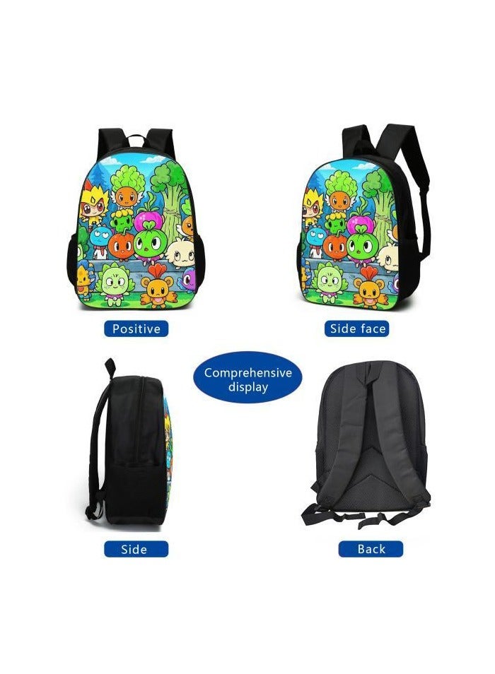 Cartoon style universal three-piece schoolbag - 454  - Image 4