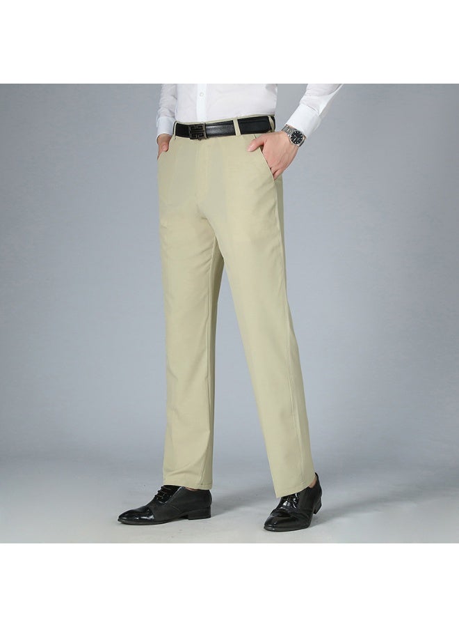Shougu Men's Fashionable Casual Business Suit Pants - Image 1