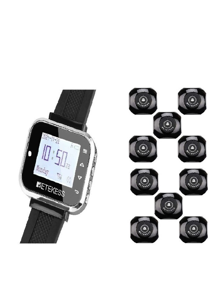 Retekess - Wireless calling system for restaurants and cafes and calling for a push clock - Image 1