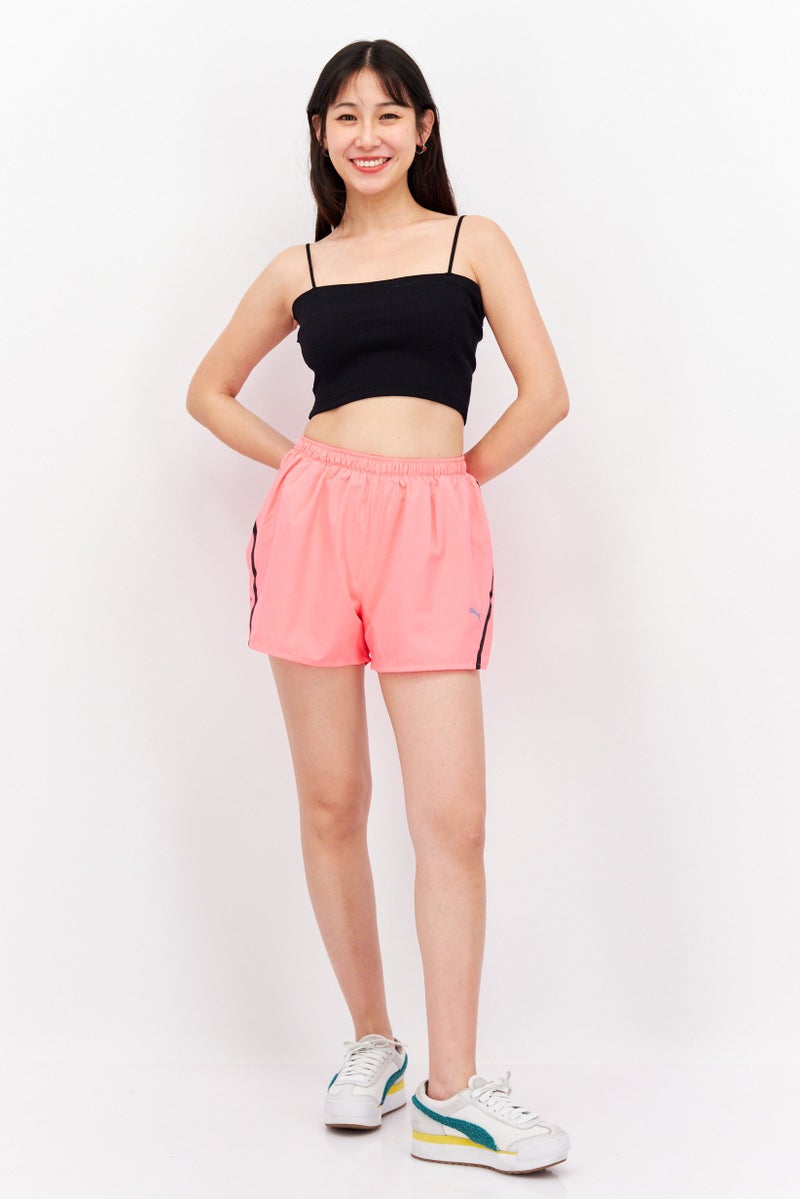PUMA Women Sportswear Fit Training Shorts, Pink  - Image 4