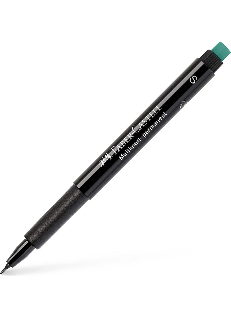 FABER-CASTELL - Multimark 1523 S Acetate Pen 0.4 mm Black 10 Pcs - Image 1