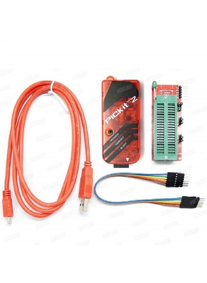 Bolsen 1set PICKIT2 Programmer + PIC ICD2 PICKit 2 Programming Adapter Universal Programmer Seat - Image 2
