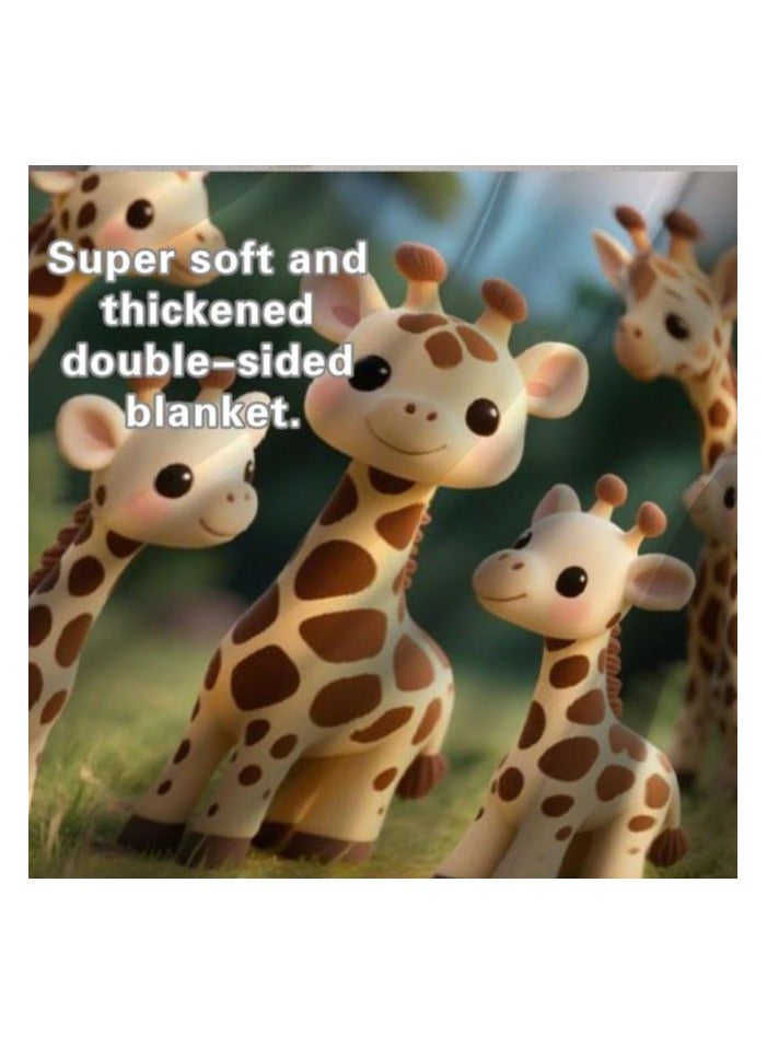 general Flannel thin blanket (warm and comfortable, suitable for sleep, gaming, dust removal and sandproof) 150cm*200cm - 883 - Image 5