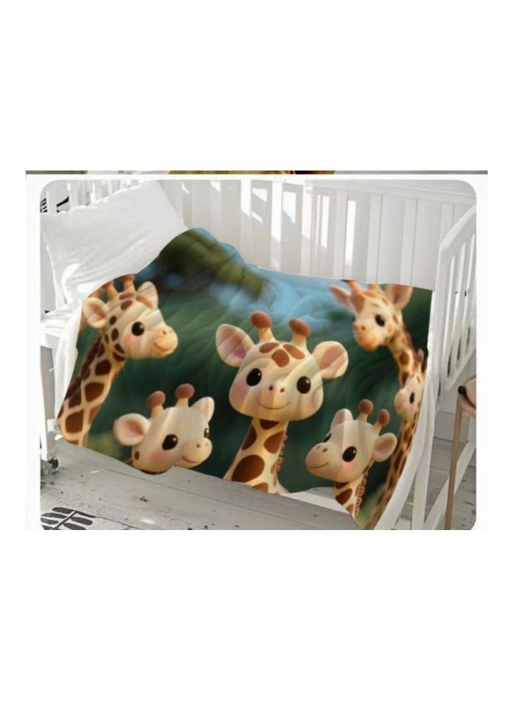 general Flannel thin blanket (warm and comfortable, suitable for sleep, gaming, dust removal and sandproof) 150cm*200cm - 883 - Image 3