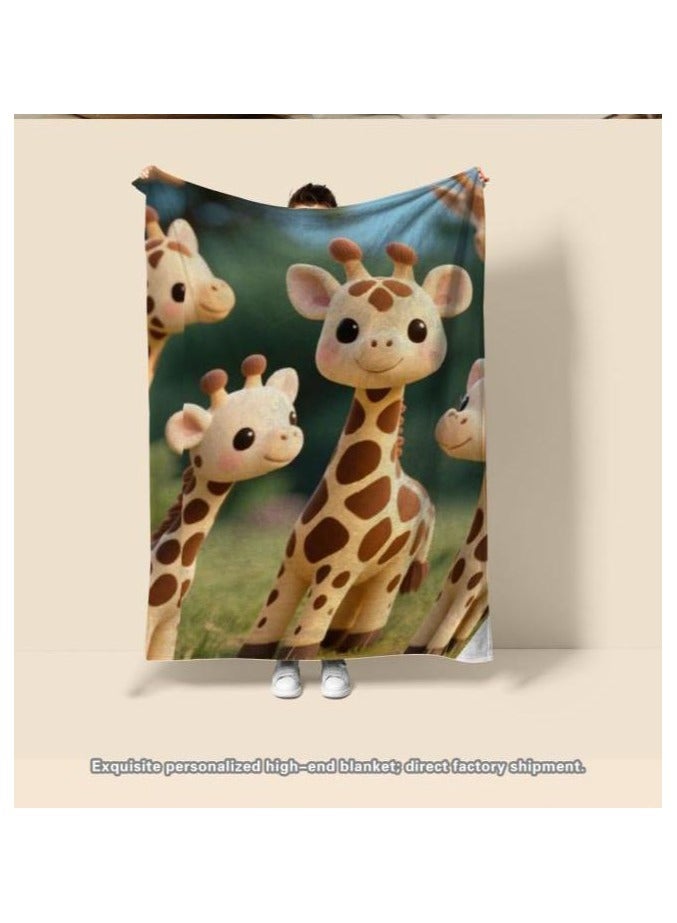 general Flannel thin blanket (warm and comfortable, suitable for sleep, gaming, dust removal and sandproof) 150cm*200cm - 883 - Image 4