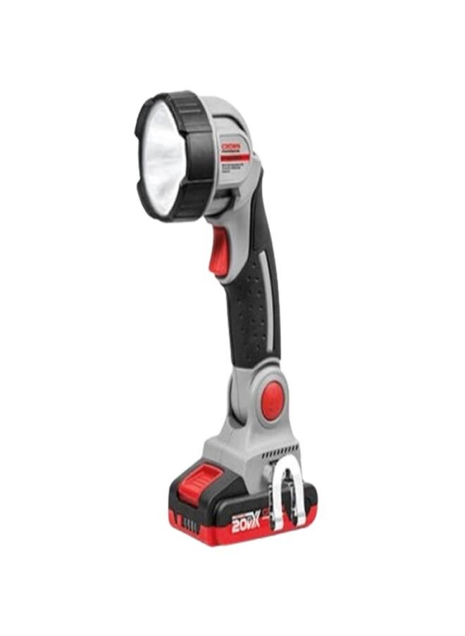 Crown LED Flashlight , CROWN , Battery Powered 20V, with Battery & Charger CT26008HX  - Image 1