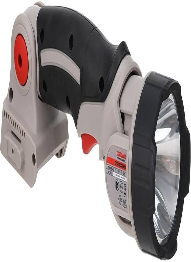 Crown LED Flashlight , CROWN , Battery Powered 20V, with Battery & Charger CT26008HX  - Image 3