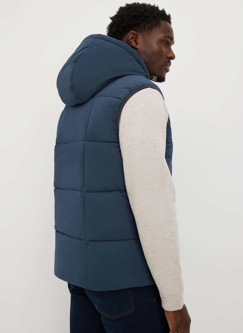 Matalan Blue Padded Gilet