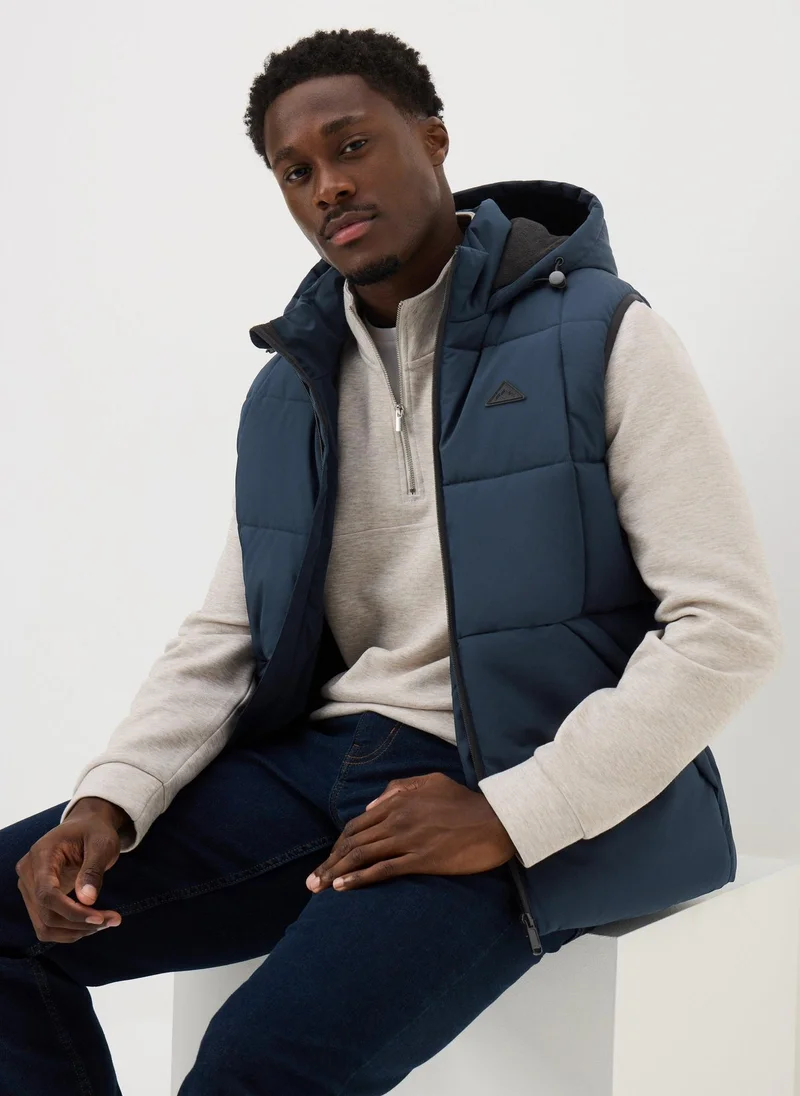 Matalan Blue Padded Gilet
