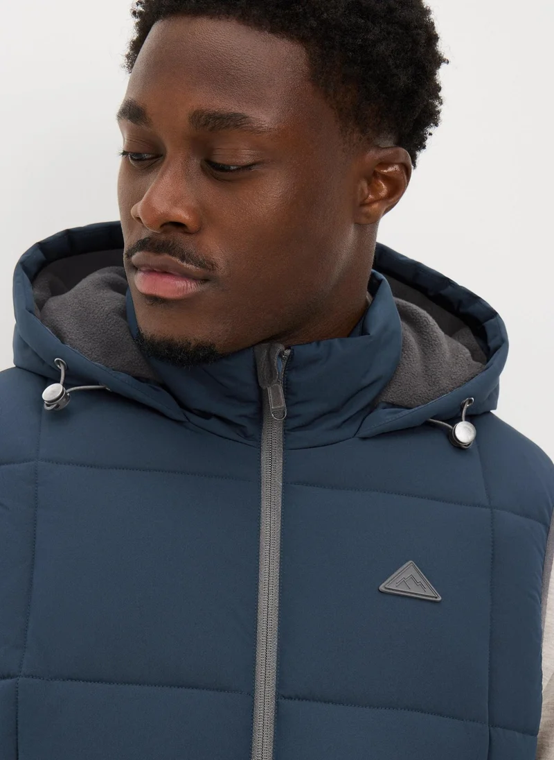 Matalan Blue Padded Gilet