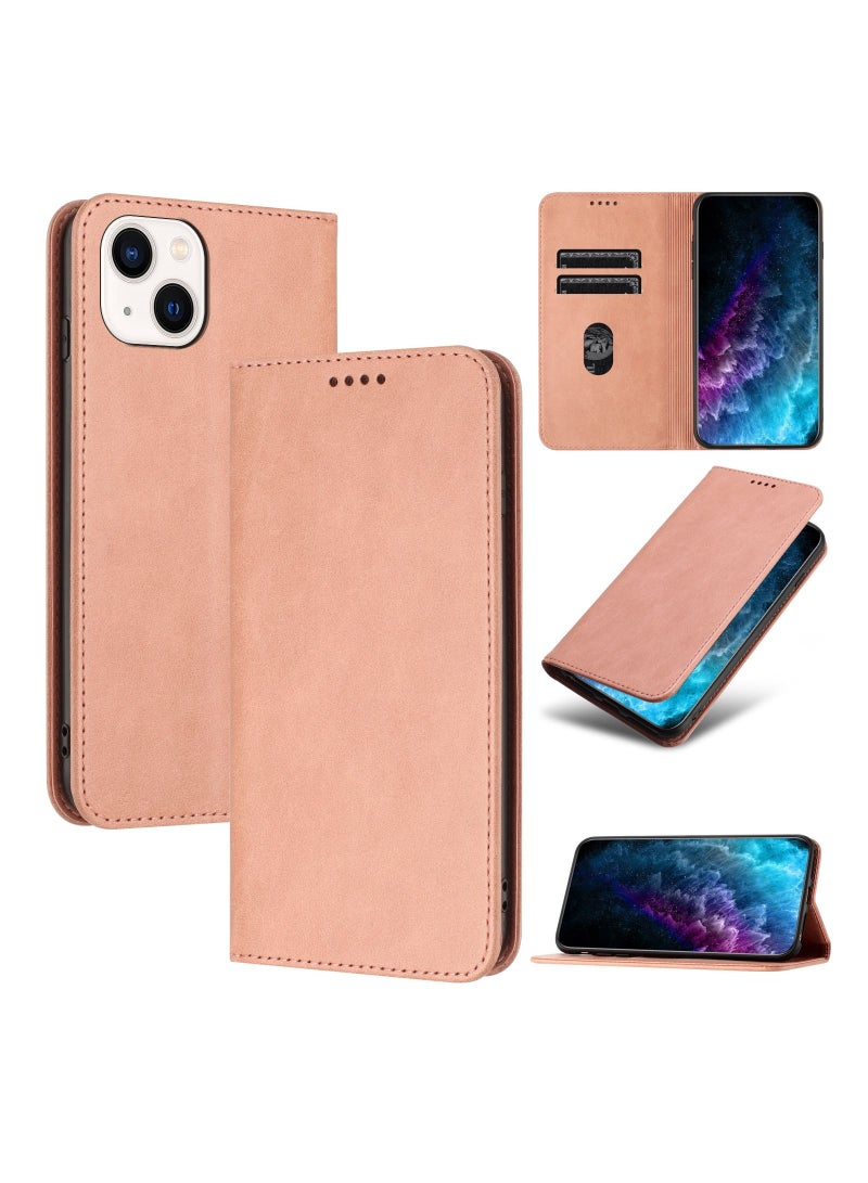 Flip Cover Card Slots Magnetic Leather Phone Case for iPhone