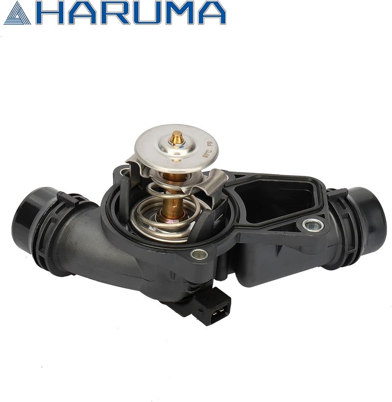 HARUMA Engine Coolant Thermostat Housing Assembly for BMW 323Ci, 323i, 325i, 325Xi, 528i, 530i, X3, X5, Z3, Z4 (1999-2006) - Image 3