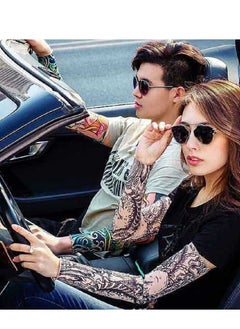 Generic One Piece Unisex Arm Sleeve Cover, Sun Uv Protection, Cooling, and Warming, Tattoo Sunscreen  - Image 5