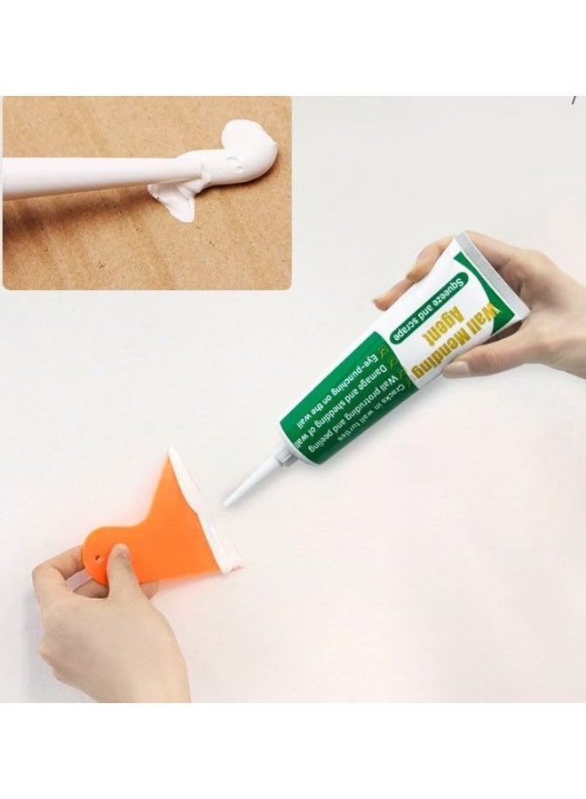 Wall Mending Agent Wall Crack Repair Cream Wall Mending Caulk Sealing Broken Hole Filler  - Image 2