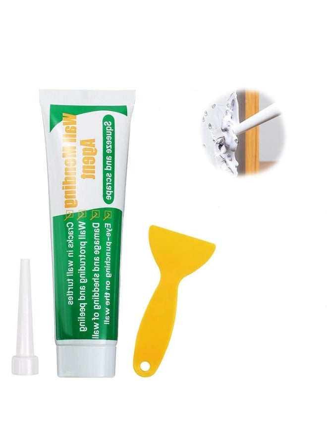 Wall Mending Agent Wall Crack Repair Cream Wall Mending Caulk Sealing Broken Hole Filler  - Image 1