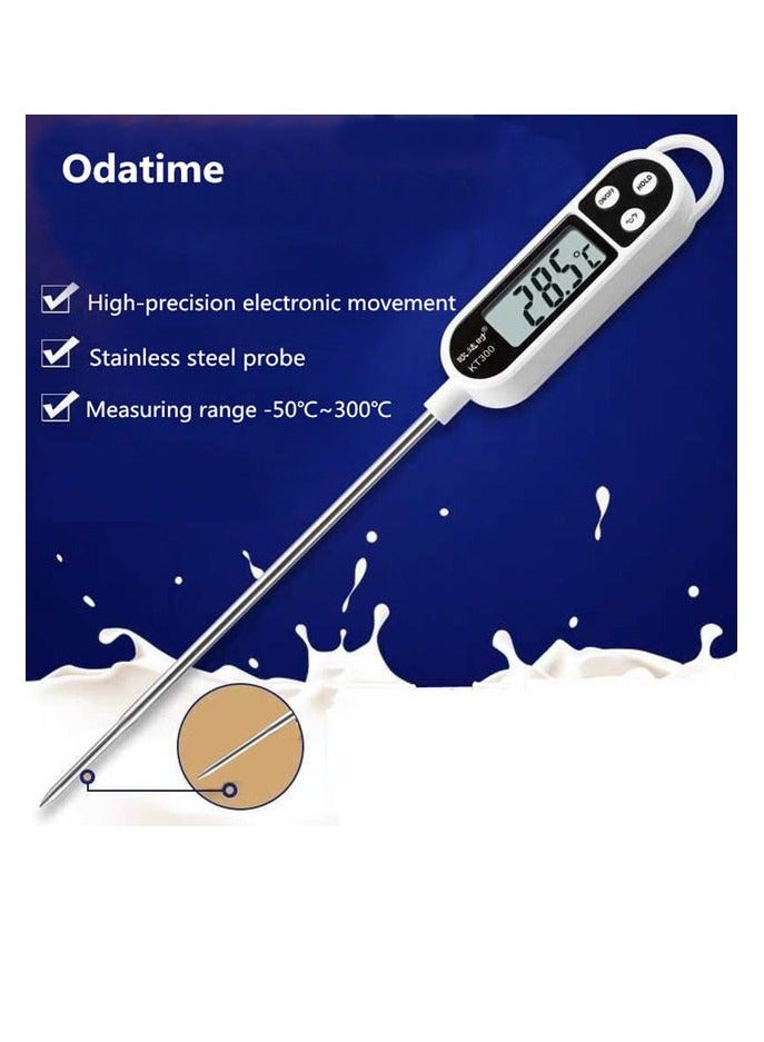 BAIG Digital Meat Thermometer Easy To Use Kitchen Cooking Food BBQ Probe Water Milk Oil Liquid Oven Digital Temperature Sensor Meter - Image 3