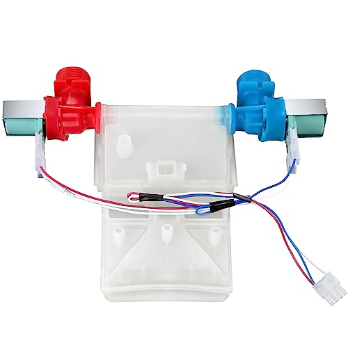 Beaquicy UPGRADE W11101906 W11210463 Washer Water Inlet Valve Fit for Whirlpool Amana Maytag Washer, For W10701461 W10869803 W10883458 W11038696 AP6329219-15 YEARS WARRANTY by Beaquicy - Image 1
