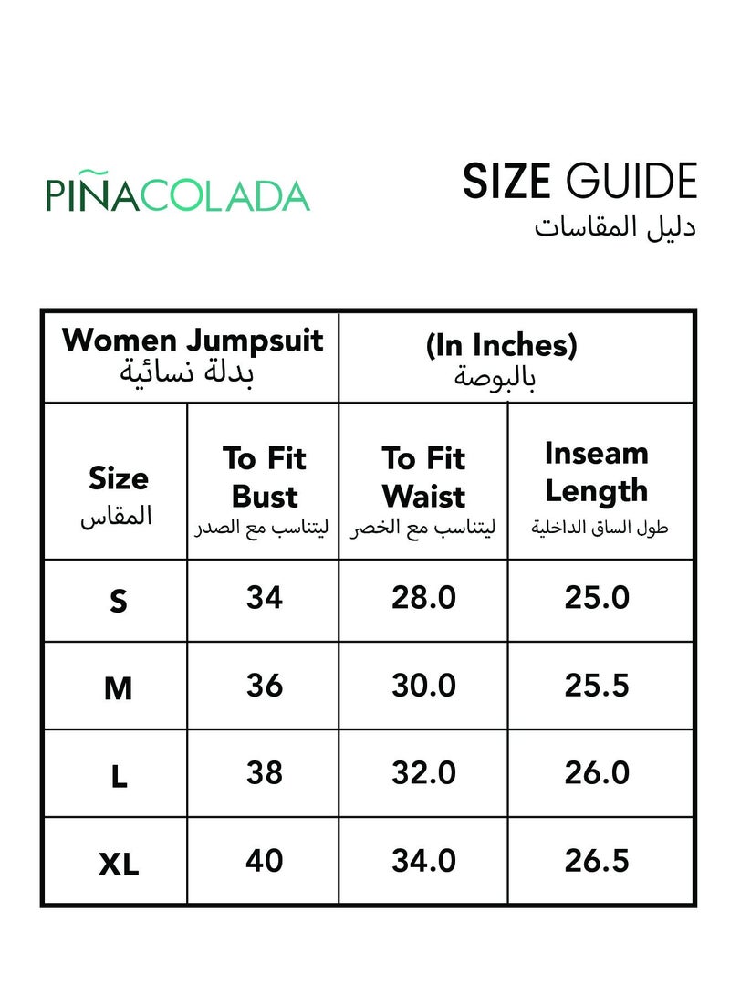 PINACOLADA Women's Baby Pink Self-Design Jumpsuit  - Image 4