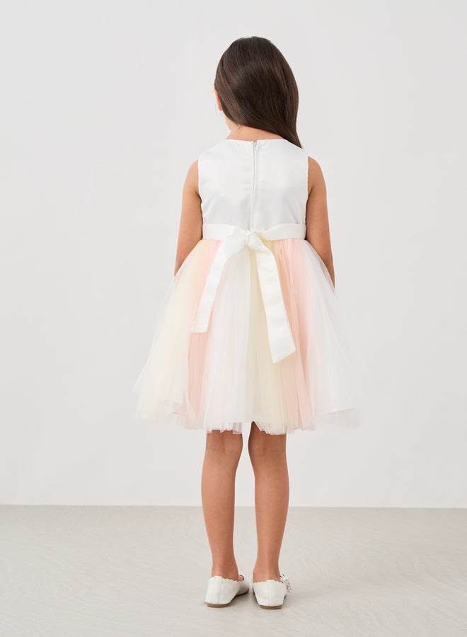 Styli Tulle Flower Dress  - Image 4