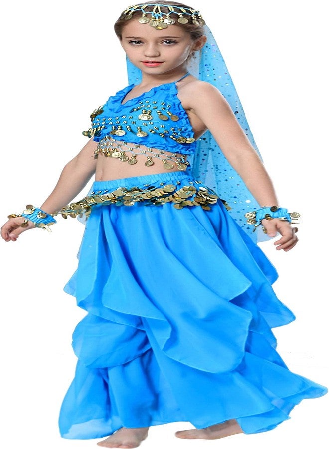 Fairycece Halloween Costumes for Girls 14-16 Belly Dance Outfits 6 7 8 11 10-12 - Image 2