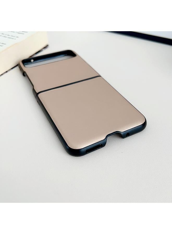 اس-توب جراب لهاتف موتورولا رازر 40 مصنوع من الجلد بلون سادة - Image 5