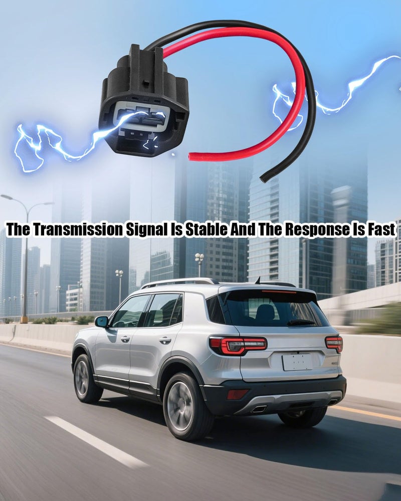 Tavaski Cooling Fan Control Relay Module Connection Harness Fit for Ford F-150 Focus Fusion Mustang Escape Taurus Lincoln MKZ MKX Mercury Milan, Pigtail Wiring Harness Plug Replace 9U2Z14S411LB WPT-1361 - Image 4