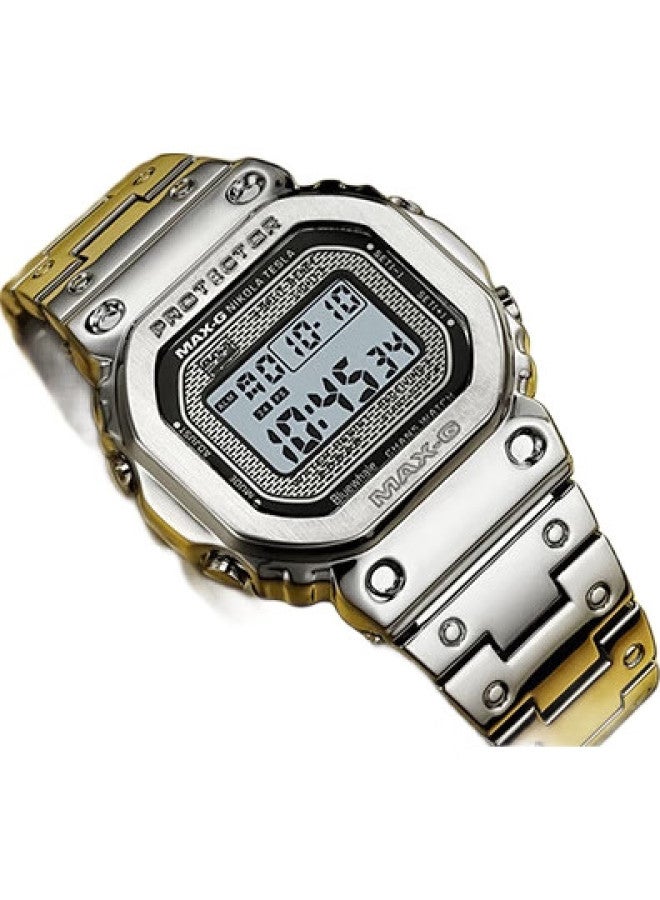 MAX-G Men'S Steel Heart Sports Waterproof Trendy Student Digital Watch, Birthday Gift For Boyfriend Or Husband - Image 3