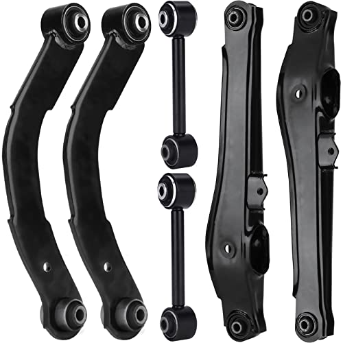 Autsurles 6 PCS Rear Suspension Kit for Jeep Compass Patriot 2007-2017, for Dodge Caliber 2007-2012 Rear Lower Control Arms + Upper Lateral Arms + Lower Rearward Lateral Toe Arms K641226 K641868 K641281 - Image 1