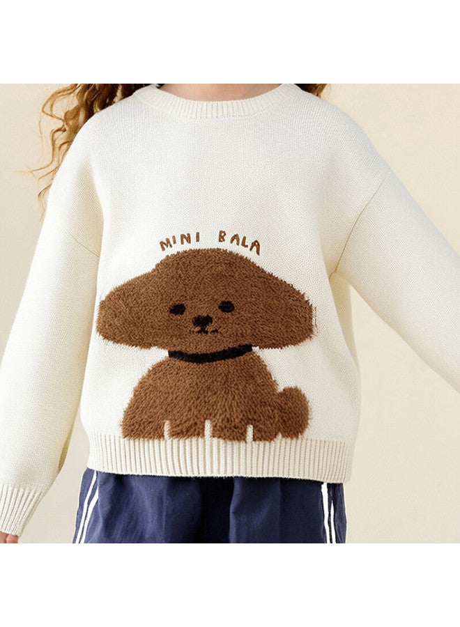 Minibala Kids Boys Girls Sweater Spring Baby Children's Soft Long Sleeve Warm Knit Jacket - Image 2