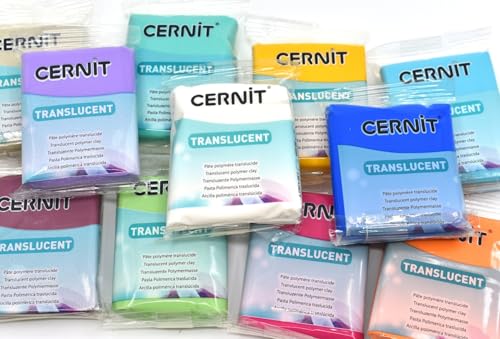 CERNIT Transparant Clay 56g, Translucent White, 7 x 5.5 x 1.5 cm - Image 5