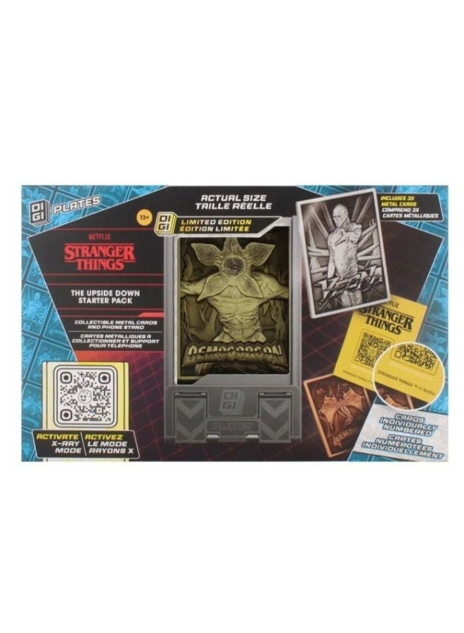 Cable Guys Stranger Things The Upside Down Digiplate Starter Pack - Image 4